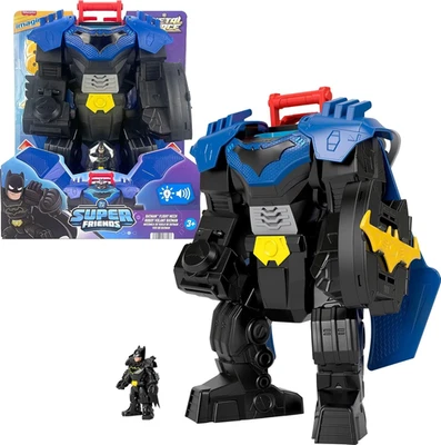 Imaginext DC Super Friends Batman Flight Mech with Lights Sounds Motion & Figure - Image 1 of 4