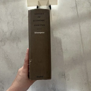 History of Economic Analysis by Joseph A. Schumpeter / 1968 Hardcover - Imagen 1 de 13