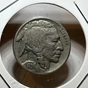 Buffalo Nickel 1936 - error potencial E en centavos - Imagen 1 de 5