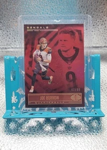 2021 Panini Illusions Trophy Collection Red 47/99 Bengals Joe Burrow #40 - Bild 1 von 2