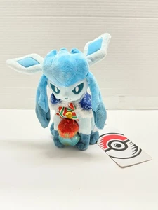 Muñeco de peluche original Pokemon Center Glaceon con etiqueta 9” NAVIDAD EN EL MAR - Imagen 1 de 7