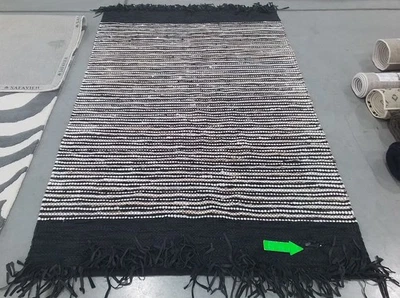 Tapete de rosca quebrada preto/multi 5'-0" x 8'-0" preço reduzido 1172782314 VTL373G-5 - Imagem 1 de 4