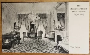 Tarjeta postal Palor Roosevelt House 20th Street New York City NY década de 1910 sin usar - Imagen 1 de 1