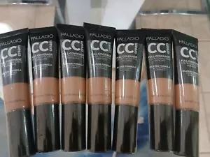 Palladio Full-Coverage Color Correction CC Cream, Oil-Free Lot Of 7 - Picture 1 of 1