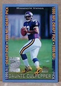 1999 Daunte Culpepper Topps Season Opener Rookie Card #159   - Imagen 1 de 1
