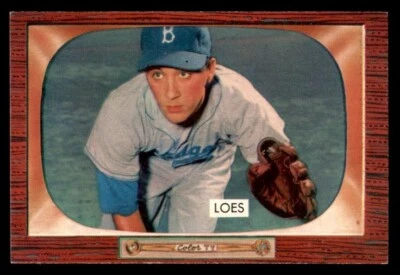 Bowman Baseball 1955 #240 Billy Loes casi nuevo *j1 Foto 1 de 2