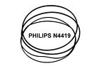 Correas Set Philips N4419   Magnetofono Extra Fuerte Neuvas De Fabrica N 4419