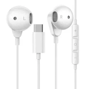 USB C Type C In-Ear Earphones Headphone Earbuds for Samsung iPhone Macbook iPad - Picture 1 of 7