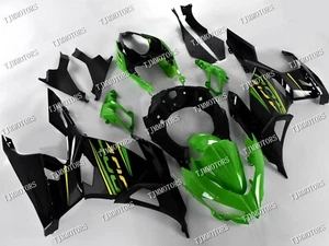 For 18-23 Kawakaki Ninja400 Green Black ABS Injection Mold Bodywork Fairing Kit - Picture 1 of 8