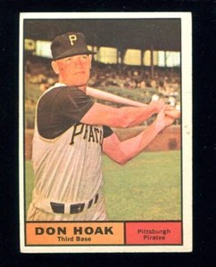 1961 Topps Baseball #230 Don Hoak Card - EX #0421 - Picture 1 of 1