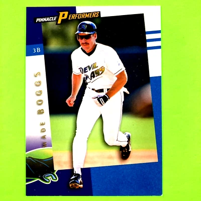 Wade Boggs 1998 Pinnacle Performers Card #42 MLB Tampa Bay Devil Rays - Image 1 of 2