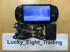 PS Vita Crystal Black PCH 1000 ZA01 Console Charger PSV Fat [CC]