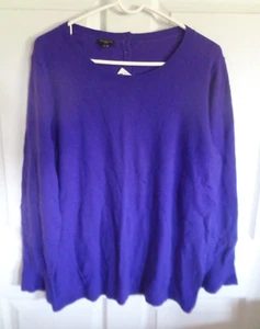 Neu mit Etikett - Talbots Damen - lila - Nylonmischung Pullover - Größe 1X - Bild 1 von 2