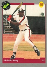 Dmitri Young 1991 Classic Draft Picks #4 St. Louis Cardinals