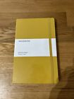 Moleskine Ruled Notebook Pad Hard Cover Journal Field Notes Gold 21x13cm Writing