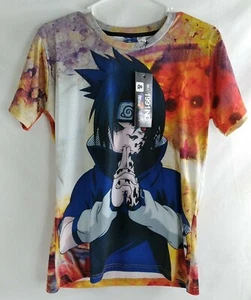 Neu mit Etikett Mr. 1991 INC & Ms. Go Anime Naruto 3D Grafik T-Shirt Größe Large - Bild 1 von 4
