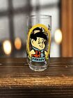 Freddy the Flintstone kids glass cup 1986 Pizza Hut Vintage