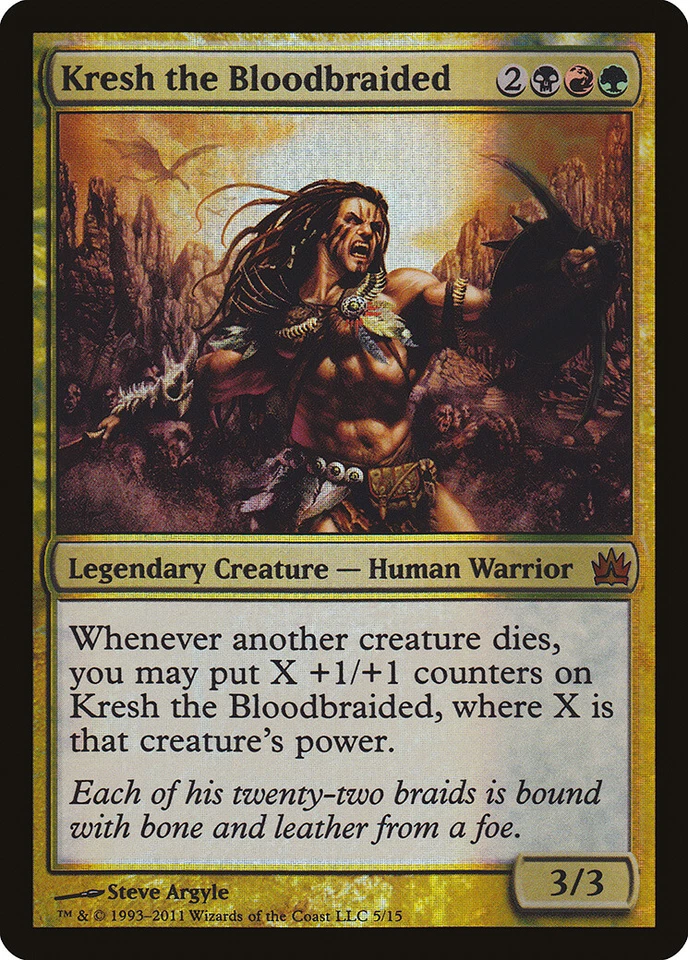 Kresh the Bloodbraided FOIL From the Vault: Legends PLD CARD ABUGames - Image 1 of 1