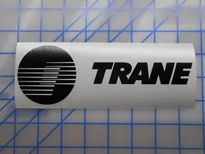 Trane Decal Sticker 3" 5.5" 7.5" 11" Thermostat HVAC Compressor Capacitor Relay - Picture 1 of 2