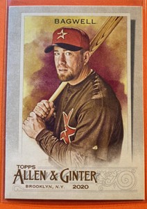 2020 Topps Allen & Ginter JEFF BAGWELL #8 - Houston Astros
