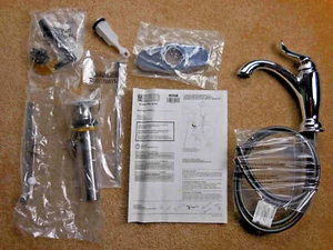 Delta Linden 1 Handle Lavatory Faucet Polished Chrome 594-MPU-DST #7xv - Picture 1 of 6