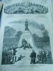 Inauguration Monument Colonel Denfert Rochereau St Maixent Gravur Old Print 1880