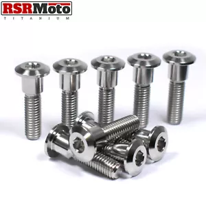 Suzuki RGV250 (89-97) RF600 & RF900 (93-98) Titanium Front Disc Rotor Bolts - Bild 1 von 3