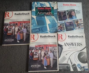 Vintage Radio Shack Katalog 1994/1995/1997/1998 Elektronik Antworten 5er Set - Bild 1 von 11