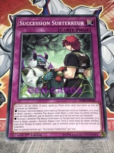 Carte Yu Gi Oh SUCCESSION SUBTERREUR SDSH-FR040 x 3 - Picture 1 of 1