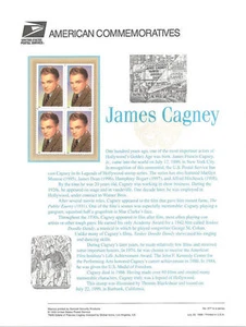 #577 33c James Cagney #3329 - USPS Stamp Panel - Picture 1 of 1