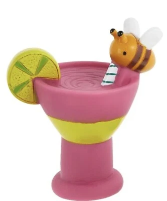 Bebida púrpura de vinilo Top Paw con juguete para perro BEE LIMON - 4 pulgadas x 5,5 pulgadas juguete chirriante Foto 1 de 2