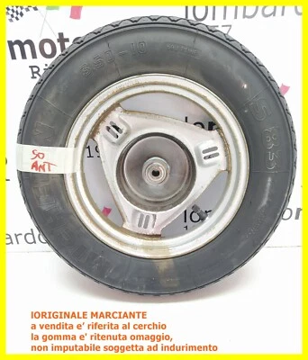 cerchio ruota tamburo posteriore ORIGINALE PEUGEOT SC LM 50 metropolis F051 - Immagine 1 di 4