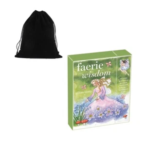 Faerie Wisdom Cards Deck Magical Messages Gillian Kemp Cico Books With Bag CCP26 - Picture 1 of 12