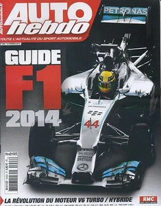 AUTO HEBDO n°1948 19/02/2014 GUIDE F1 2014 - Foto 1 di 1