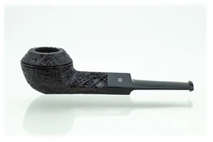 Pfeife ASHTON PEBBLE GRAIN XXX221 Rhodesian gerade sandgestrahlt braun England - Bild 1 von 4