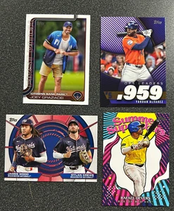 2025 Topps Series 2 Inserts Dynamic Duos Summer OPS Frist Pitch You Pick - Picture 1 of 1