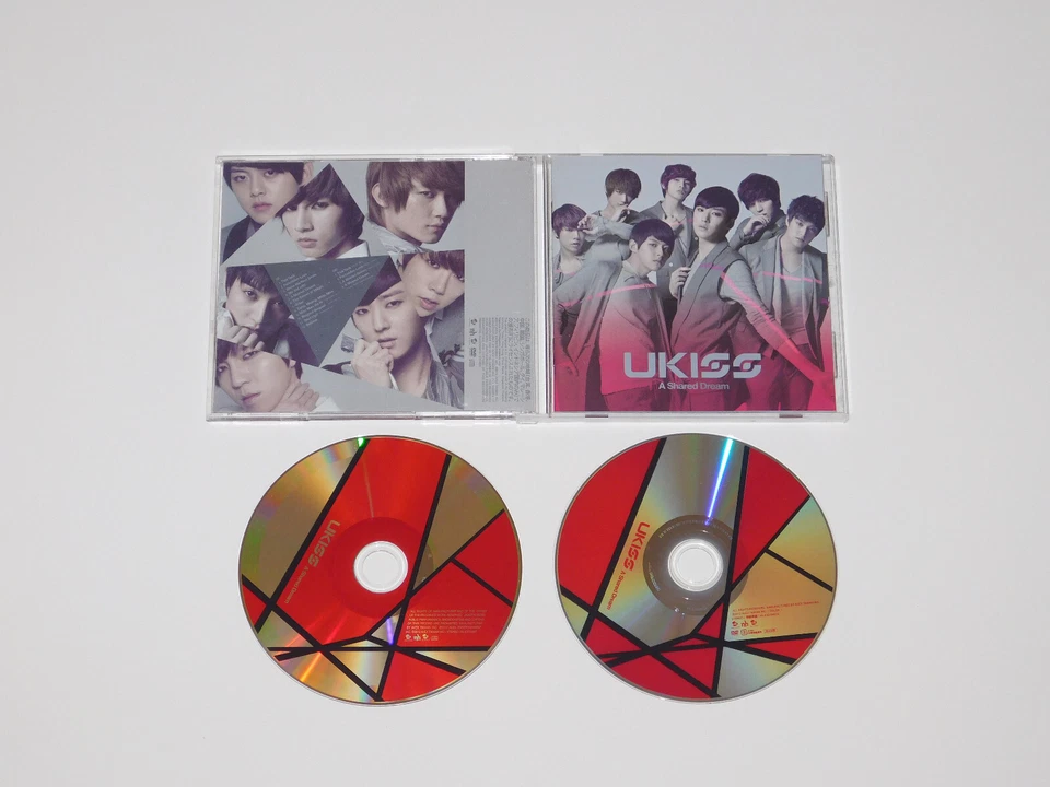 U-KISS - A Shared Dream CD+DVD Limited Edition Set 2012 Avex Taiwan K-Pop Music - Image 1 of 1