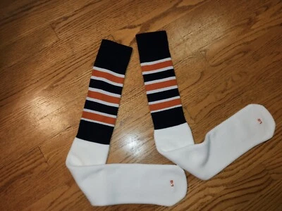 Носки игровые футбольные квотербек Chicago Bears синие оранжевые мужские - Изображение 1 из 4