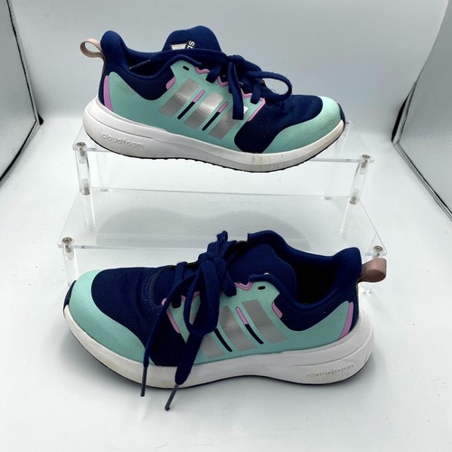 Adidas Fortarun 2.0 Cloudfoam IE1082 Youth US 4 scarpe da corsa sneaker multicolore