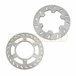 Front Rear Brake Rotors Disc For Yamaha TTR250 1993 1994 1995 1996 Pair - Picture 1 of 6