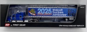 DCP First Gear 1/64 Kenworth W900L Walcott Truckers Jamboree Iowa 80 Blue Ox NIB - Picture 1 of 7