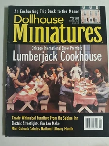 Dollhouse Miniatures--- April 1999---new - Picture 1 of 14