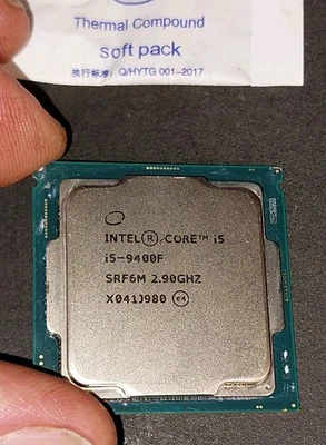 CPU 1151 CORE i5-9400F 2.9 GHZ SRF6M X6 9 GEN SOCKET PROCESSORE PROZESSOR LGA H4 - Immagine 1 di 2