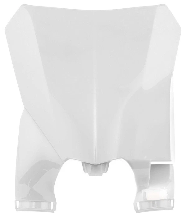 Placa de número delantera UFO Stadium blanca #HO04679041 para Honda CRF 250/CRF 450 Foto 1 de 1