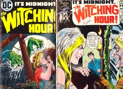 WITCHING HOUR #18 34 VG 1971 Nick Cardy Nestor Redondo dc bronze age horror lot - Image 1 of 4