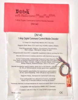Digitrax DN140 1 Amp Digital Command Control Mobile Decoder - Image 1 of 1