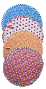 TH.craft Tortilla/Roti Warmer Pouch 12" Insulated & Microwaveable Fabric Quilted - Picture 1 of 4