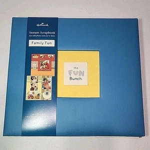 Hallmark Instant Scrapbook Album Family Fun PreDesigned Pages Photo Memories NEW - Picture 1 of 3