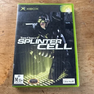 Splinter Cell Tom Clancy's Microsoft Xbox Original With Manual Ubisoft Free Post - Picture 1 of 6