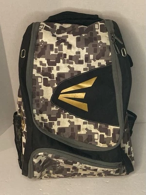 Mochila de bate de béisbol Easton juvenil bolsa de equipo camuflaje dorado E100XLP softbol Foto 1 de 4